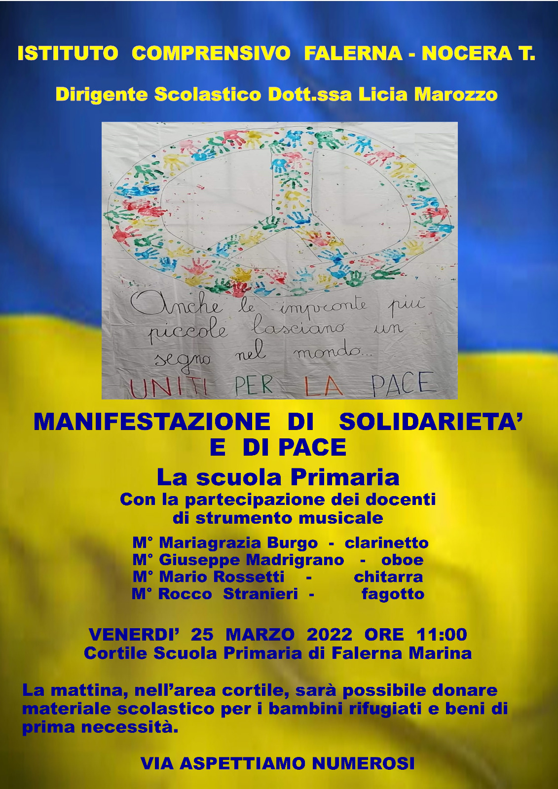 manifestazione per la pace